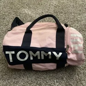Tommy Hilfiger Bags Tommy Hilfiger Baby Pink Small Duffle Bag